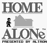 Home Alone (Japan) Title Screen